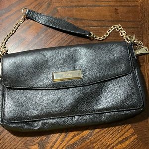 DKNY black shoulder bag